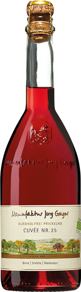 Geiger BIO CUVÉE NR. 25 alkoholfrei prickelnd