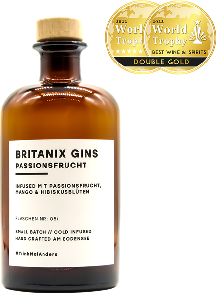 BRITANIX Gin Passionsfrucht