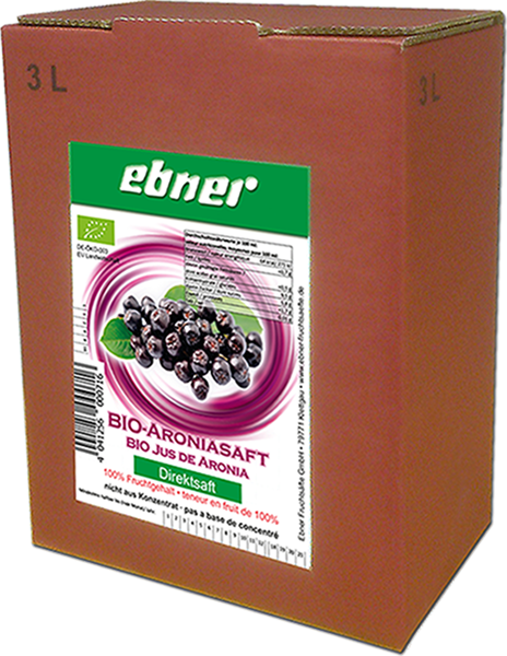 Ebner BIO Aronia Direktsaft Bag-in-Box