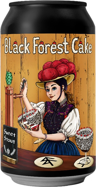 Black Forest Cake Bier Sweet Stout