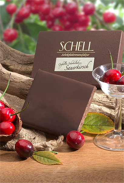 Schell Gefüllte Schokolade "Sauerkirsch"