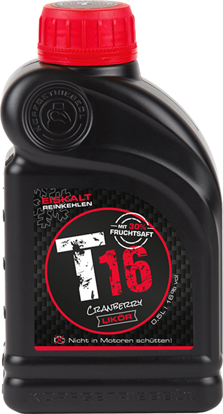 Kopfgetriebeöl T16 Cranberry Likör - MIT 30% FRUCHTSAFT