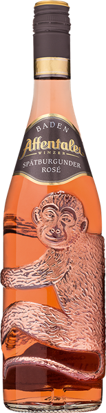 Affentaler Spätburgunder Rosé Qualitätswein Affenflasche